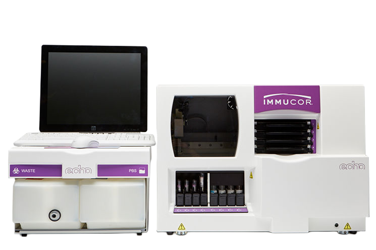 Echo Lumena® — Sistem Complet Automatizat de Bancă de Sânge